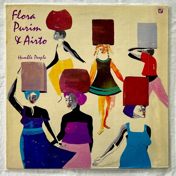 Vintage Vinyl - FLORA PURIM AND AIRTO - HUMBLE PEOPLE - Picture 1 of 4